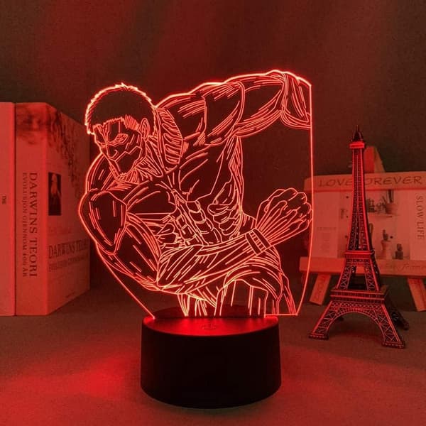 Attack on Titan 3D Anime Lampe Nat Levi Ackerman Illusion N