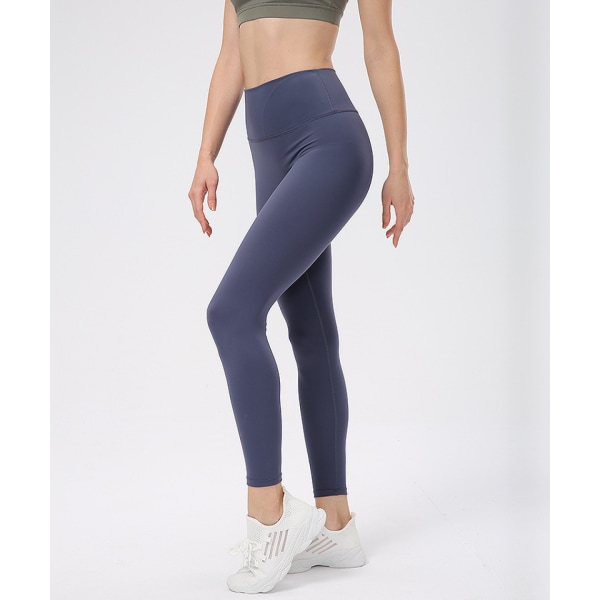 Stretch Workout Leggings med Høj Talje Mavekontrol (L)