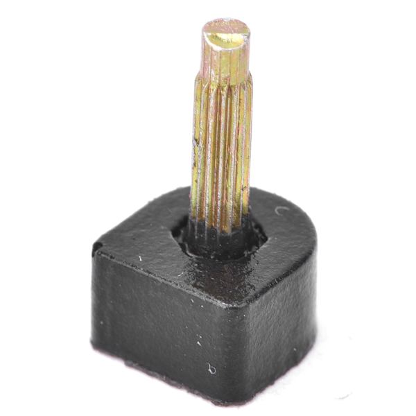 20 st höga klackar spets svart TPU järn U-typ skor reparation ersättningssatser tillbehör606A(12MMx12MM)