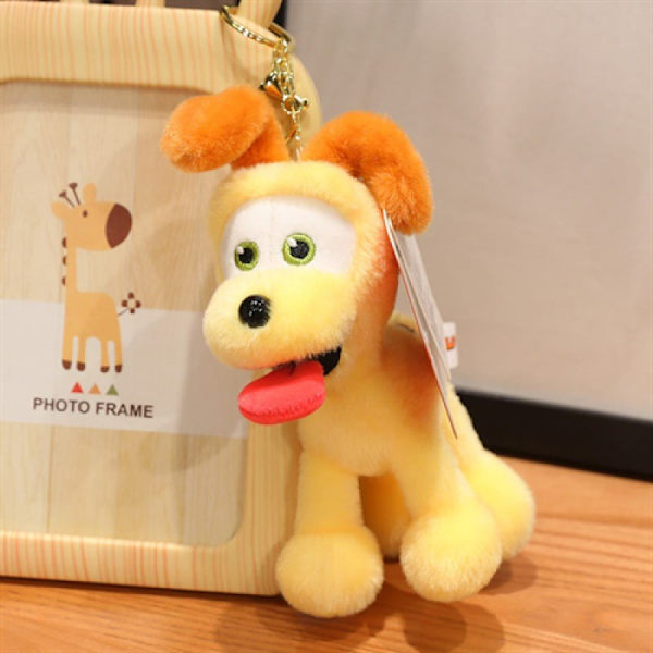 Klassinen Odie-avaimenperä, söpö piirretty avaimenperä, auton avaimen riipus, naisten käsilaukun lompakon riipus, yllätysjoulun, loma- ja syntymäpäivälahjat 15 cm Odie