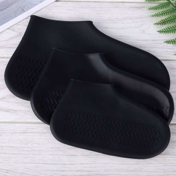 Reusable Silicone Waterproof Shoe Covers, No-Slip Silicone O