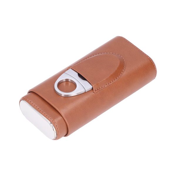 Cigar Etui Gas Tæt Design Simpel Elegant Udseende Bærbar Cigarer Gaveæske Etui til Rejser Officiel Forretning