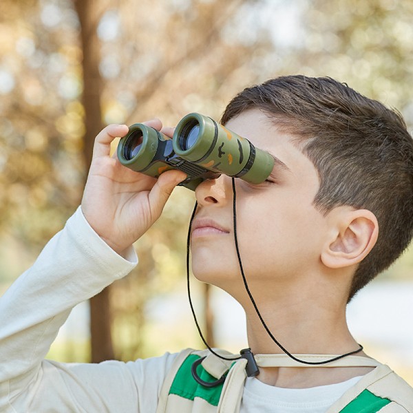 Børns legetøjs kikkert 4x30 sammenklappelig teleskop rejse sightseeing