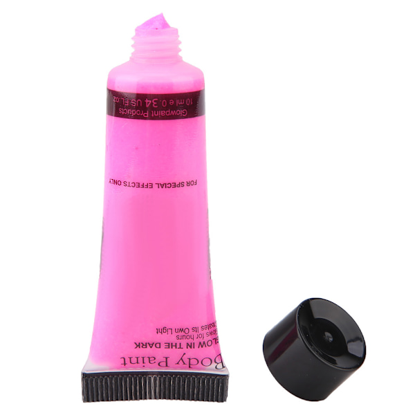 10ml ansikts- och kroppsmålningsset 5 färger tuber tvättbar ritning fluorescerande pigment