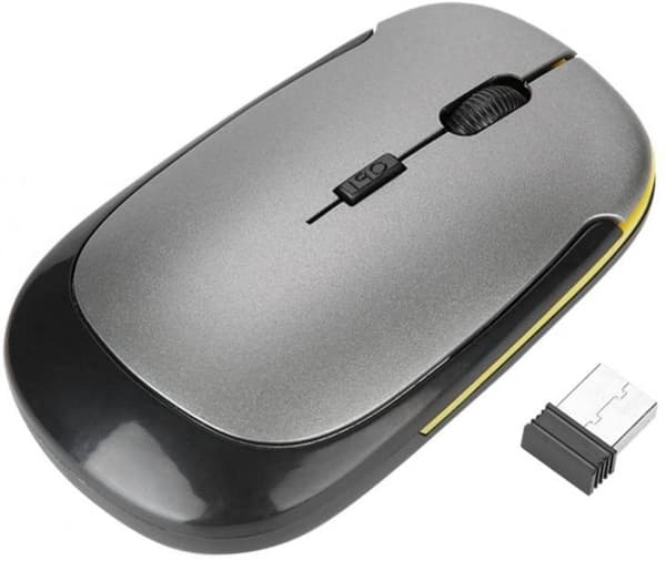 Optisk mus, justerbar mini USB optisk trådløs mus