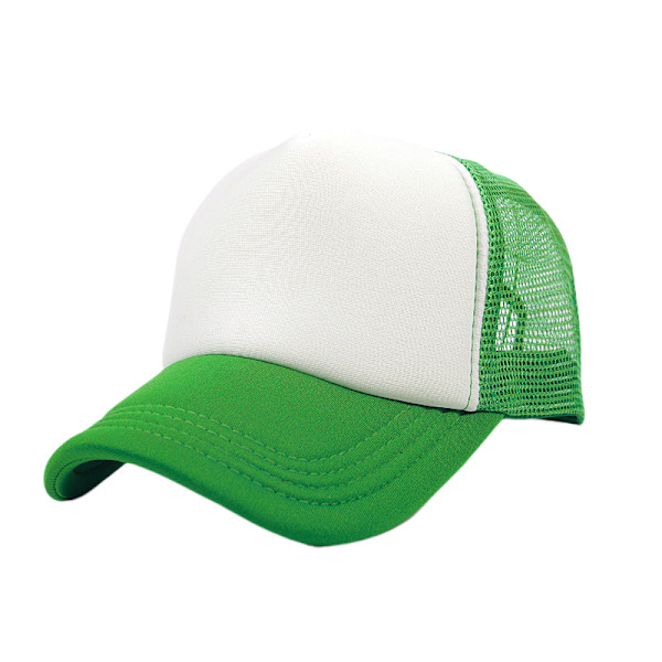 Tvåfärgad Trucker Hat Sommar Mesh Cap med Justerbar Snapbac R