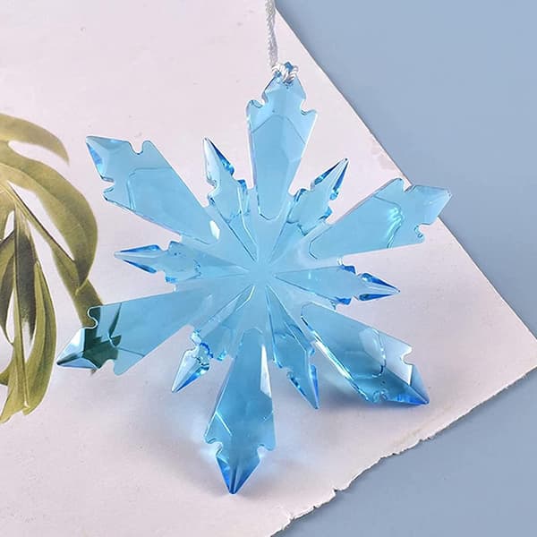 Snefnug Silikone Resin Støbeform, 3D Snefnug Silikone