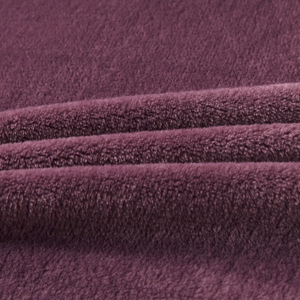 Pehmeä fleece-peitto Super Soft Cosy Bed Throws Peitto dark purple 120*200 cm