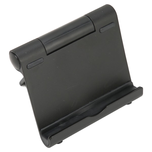 Telefonstativ Roterbar 180 Grader Foldbar Bærbar Aluminiumlegering Silikon 5kg Laste Tablet Holder Skrivebord for Kontor Svart