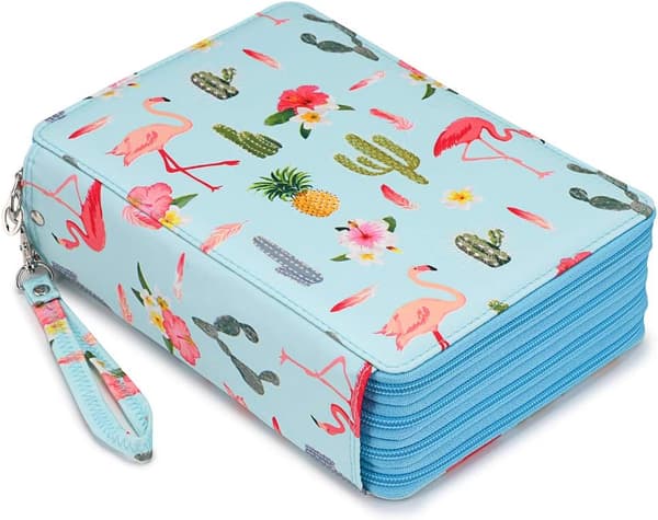 Farveblyantetui - 200 rum blyantholder pen taske stor C E