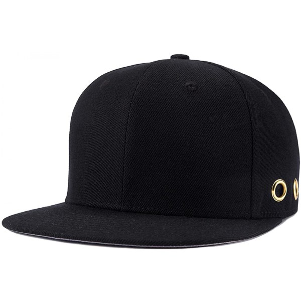 Klassisk Snapback-hatt Hip Hop Flat Bill Visor Cap - Unisex Annons E