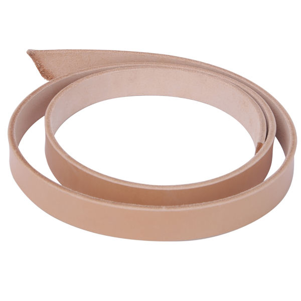 100-125cm DIY PU læderrem til håndlavede bælter, håndtasker, tasker og kæledyrsliner 1,4 cm