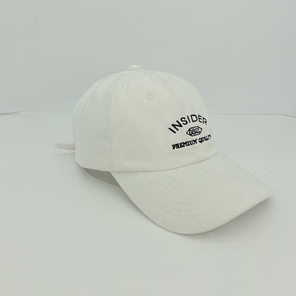 Hatt Brodert N Bokstav Justerbar Baseballcaps For Menn Og Black