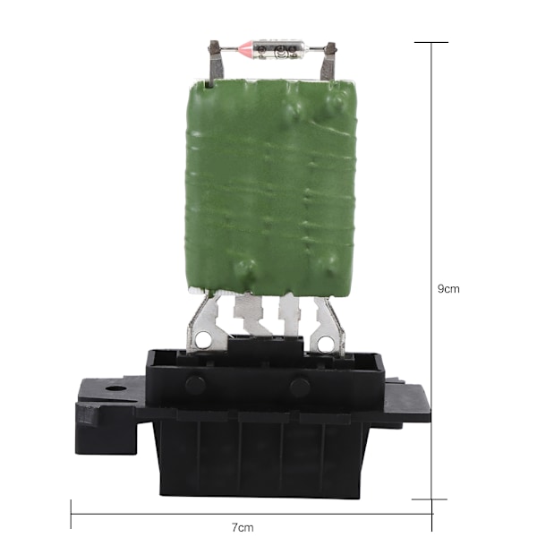Varmeapparat Motor Blæser Modstand til Vauxhall Opel Corsa D Mk3 13248240