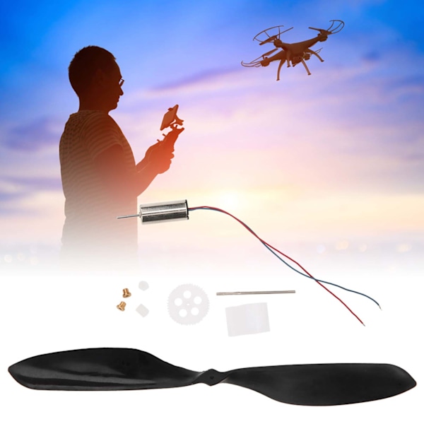 Fjärrkontroll Flygplan Kärnlös Motor Hög Hastighet Växellåda Propeller för RC Toy8520