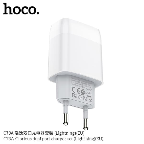 hoco. C57A Europeisk standard PD+QC3.0 hurtiglader TYPE-C til