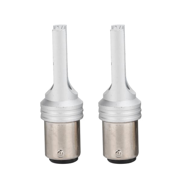 2 st 1157 72W 8000K Stoppbromsljus Vit Ljus med Dekoder 12-24V Universal