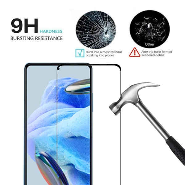 Härdat glas för Xiaomi Redmi note 12 pro