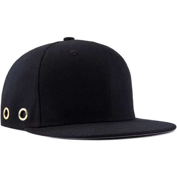 Klassisk Snapback-hatt Hip Hop Flat Bill Visor Cap - Unisex Annons E