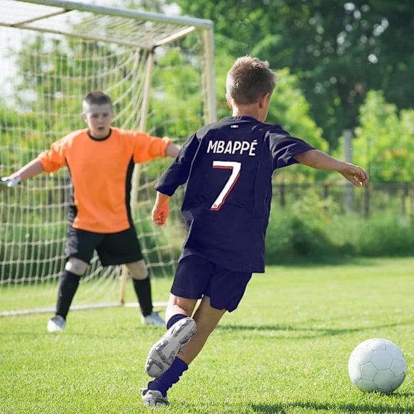 Fodboldtrøjer Bayern München NO.10 Sané Fodbold til drenge med Fodboldtrøjer Shorts Strømper, Fodboldtrøje Gave til drenge og Gi M