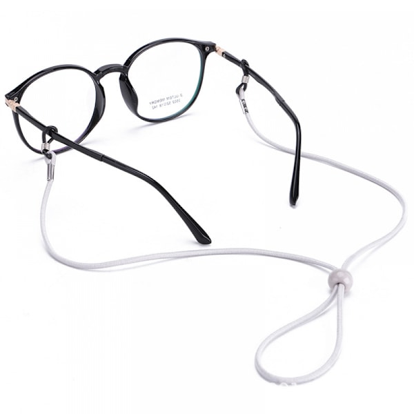 Justerbar glasögonhållare rem, elastisk rep glasögon Retai