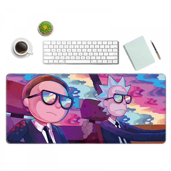 Oyun Mouse Pad Büyük Boy 90 x 40 cm Oyun/Ofis için Klavye Pedi (90 x 40 Araba Koşusu)