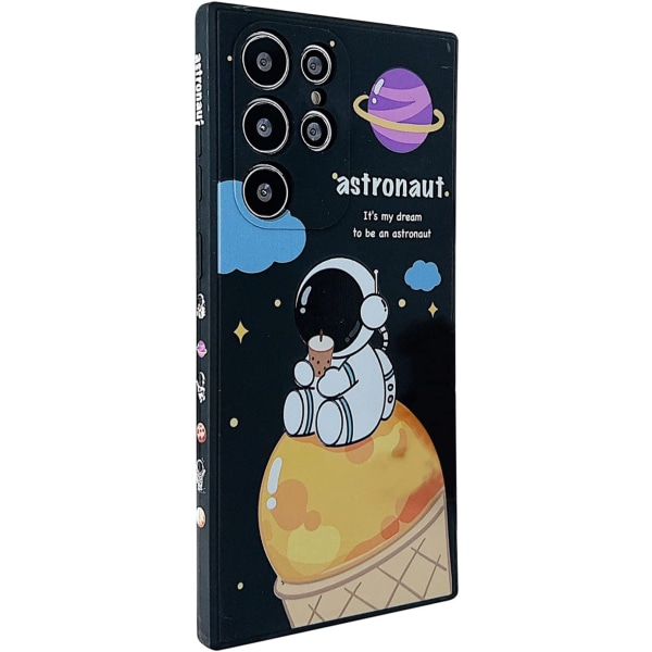 Kompatibel med Samsung Galaxy S21 Ultra Astronaut Case Wom