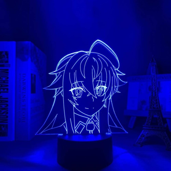 3D LED Anime Glow Lights Lamp Anime LED-ljus för heminredning