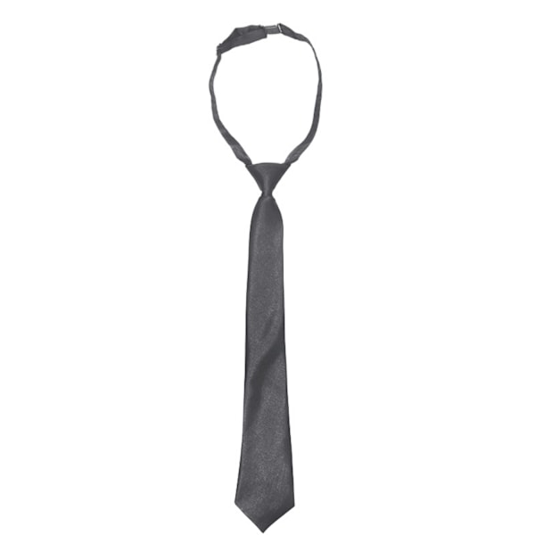 Pojkars justerbara enfärgad slips 36-50 cm