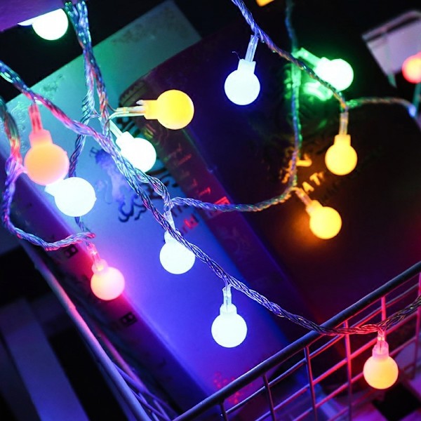Led batteridriven globlampa ljusslinga