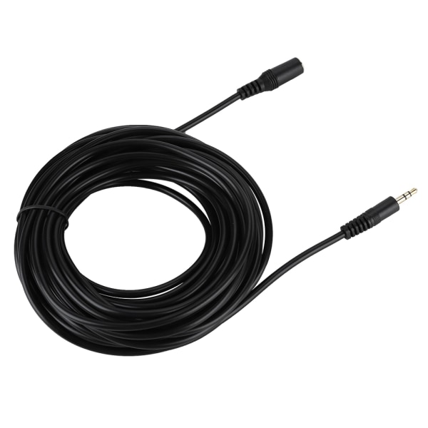 3,5 mm hanne til kvinnelige lydforlengelseskabel Jack Aux-kabel for smarttelefonhodetelefoner Stereo 10m