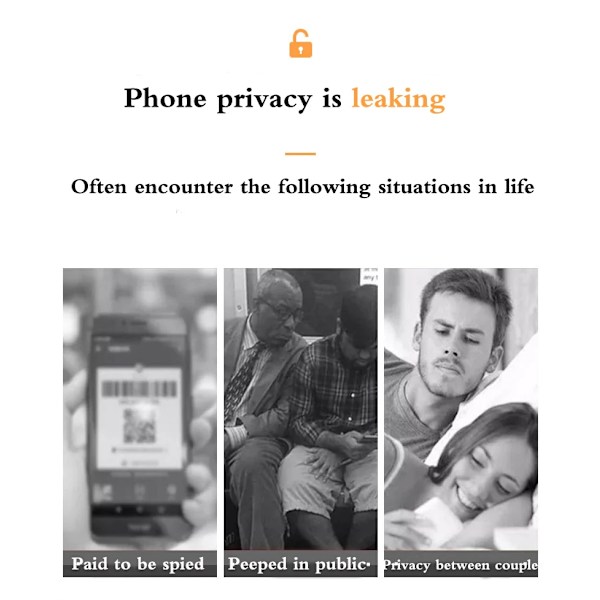 Anti Peeping För VIVO X70ProPlus Sekretess Hydrogel Film  Skärmskydd