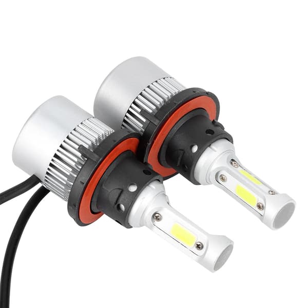 2 stk Bil Frontlys Pærer Tåkelys LED S2 H13 Universal IP67