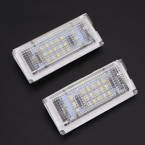 1 Par LED-nummerplåtslampa Bakljus Passar för E46 4D Sedan 1998-2005