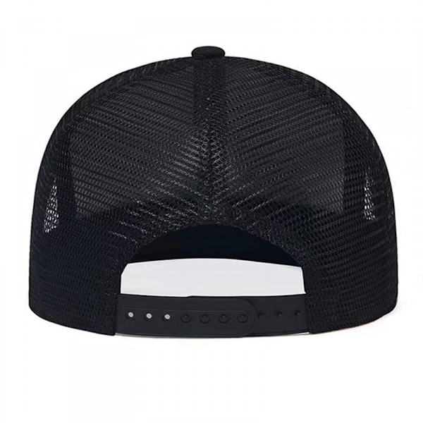 Broderte hatt baseballcaps klassisk truckerhatt justerbar