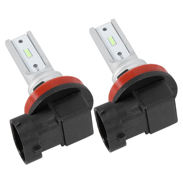 2 stk 72W 8000K Isblå Super Lys Dekoding Bil LED Forlykt Tåkelys Pære For H11 H8