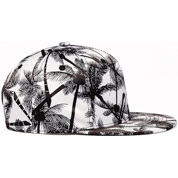 Klassisk Snapback-hatt Hip Hop Flat Bill Visor Cap - Unisex Annons J