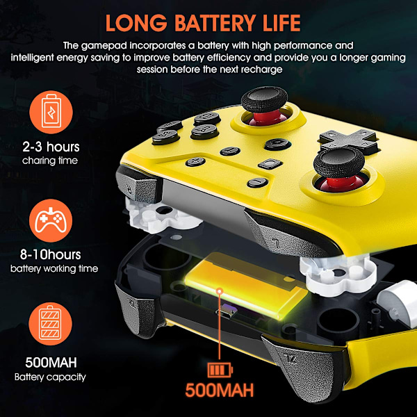 (Senaste versionen) Switch-kontroller för Switch/Switch Lite,