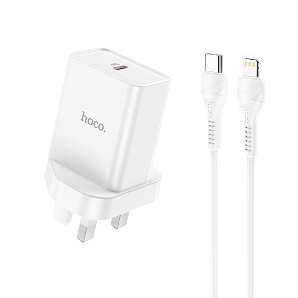hoco. NK6 Onda enkeltport PD20W oplader egnet til iPhone