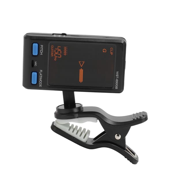 Clip-on stämmare professionell hög precision digital elektronisk gitarr basstämmare för gitarr basstämning