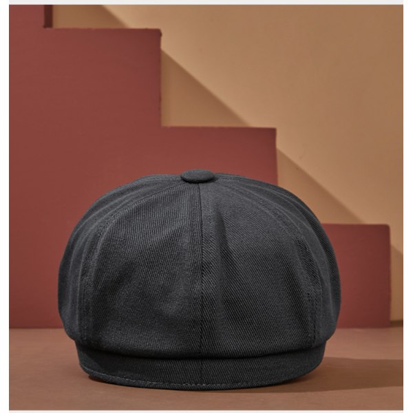 Kvinnors Retro Peaked Ivy Newsboy Paperboy Gatsby Cabbie Pain