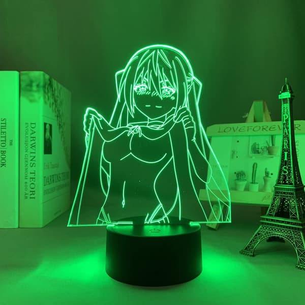 Anime Trinity Seven Sherlock Lieselotte Figur 3D Illusjon N