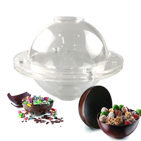 3D Planet Tårtform Chokladformar Plast/Silikon För Bakning
