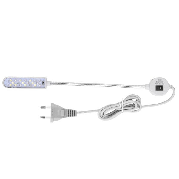 Symaskin med dubbla färger 20 LED-lampor med magnetisk basomkopplare