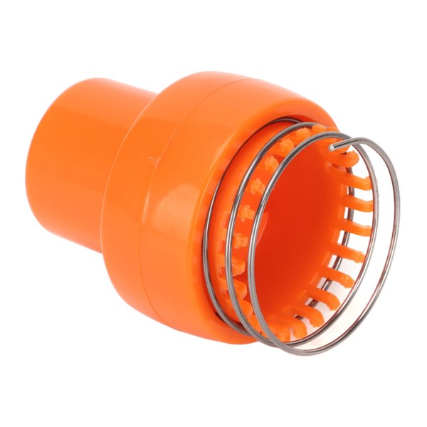 Wire hæklede væv orange ergonomisk design auto release sikker robust wire hæklede strikker til hat tørklæde sokker