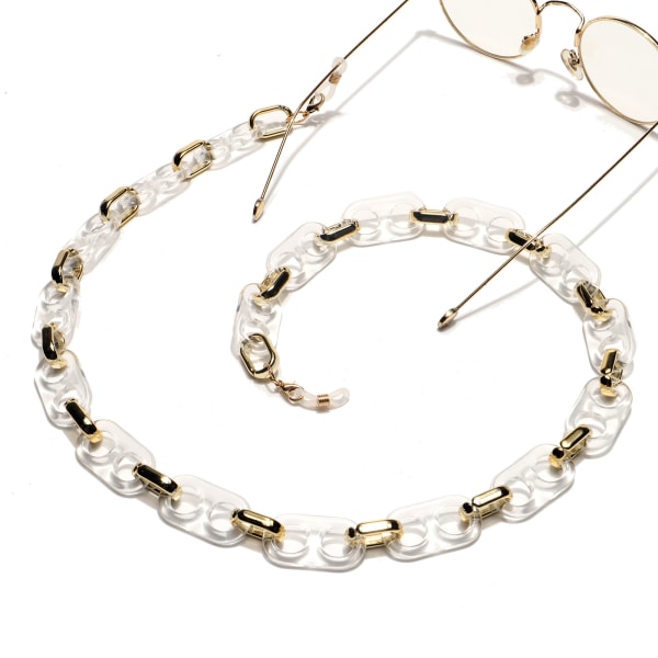 Harpiks Akryl Transparent Guld Briller Reb Fashion Tyk C