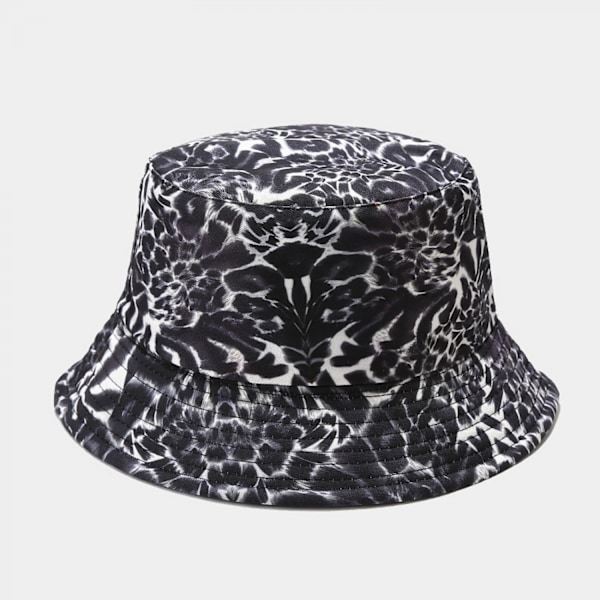 Hink med Tie Dye Vändbar Fiskare Sommar Strand Solhatt A