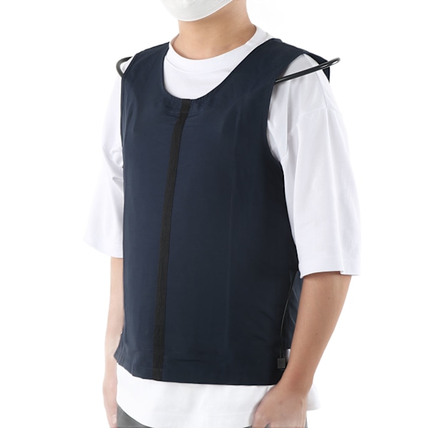 Kjølevest Polyester TPU Vannsirkulasjon Justerbar Tetthet Selvsugingspumpe Isvest for Utendørsreiser Sommer 5XL