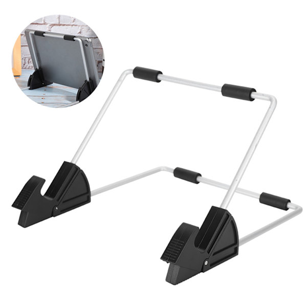 Säädettävä tablettituki ergonominen työpöydän jalusta innovatiivinen irrotettava taitettava musta
