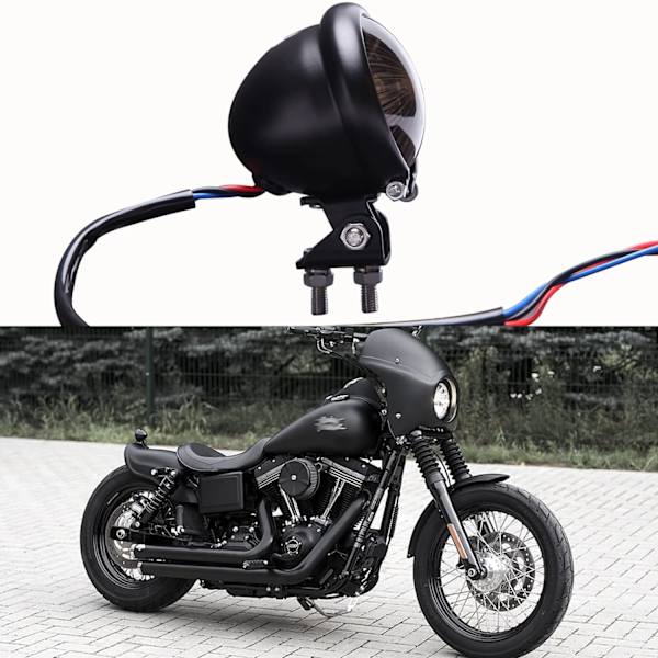 Motorcykel Baglygte 12V Baglygte Bremslys Stoplys Kompatibel Med Chopper Bobber Cafe Racer Cykel